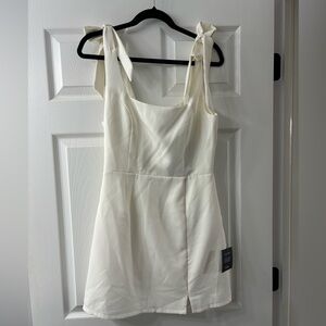 White bride Romper - size 6